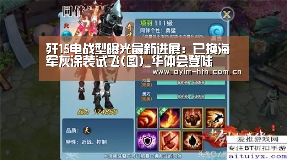 歼15电战型曝光最新进展:已换海军灰涂装试飞(图)_华体会登陆(图1) 歼15电战型曝光最新进展:已换海军灰涂装试飞(图)_华体会登陆(图1)